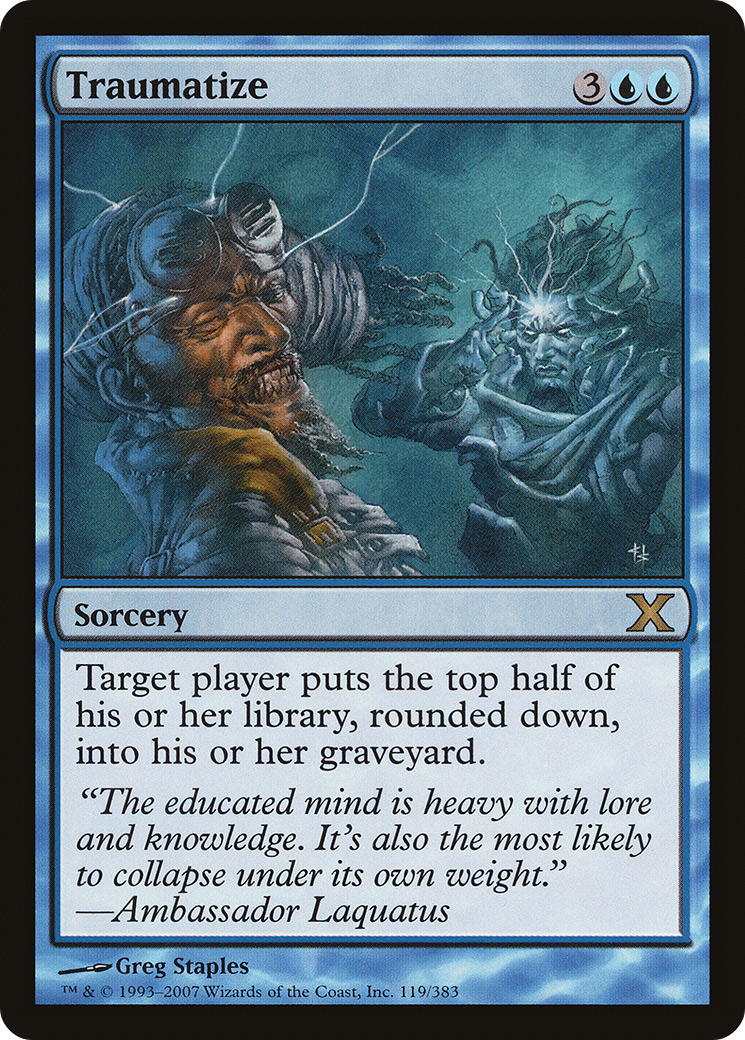 Traumatize [Tenth Edition] Foil