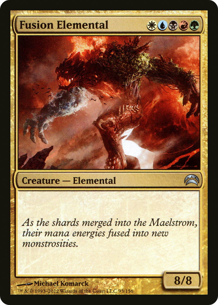 Fusion Elemental (093) [Planechase 2012]  Foil