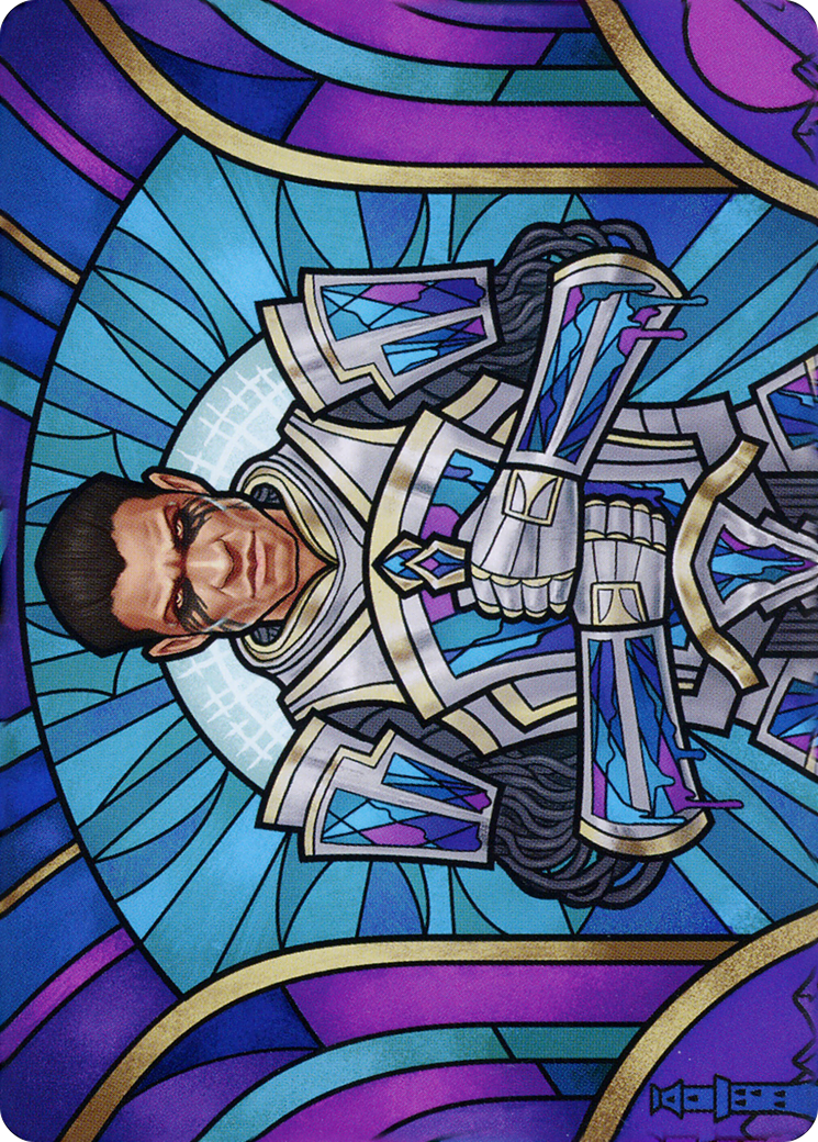Aron, Benalia's Ruin // Aron, Benalia's Ruin (ADMU-043) - Dominaria United Art Series (Borderless)