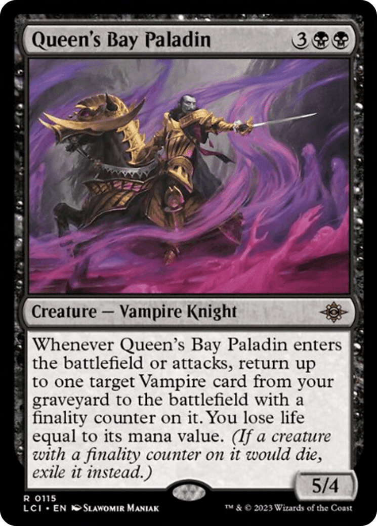 Queen's Bay Paladin [The Lost Caverns of Ixalan] Foil