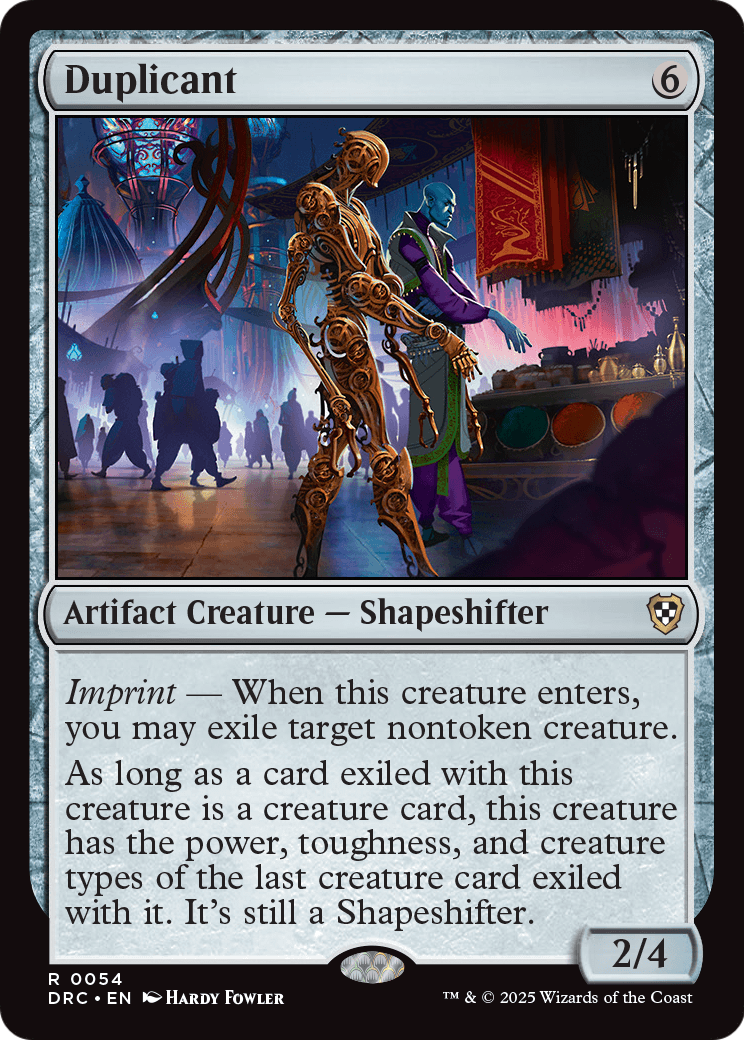 Duplicant (054) [Commander: Aetherdrift]