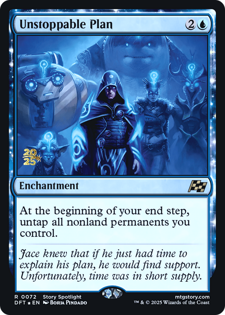 Unstoppable Plan (-072) [Prerelease Cards]  Foil