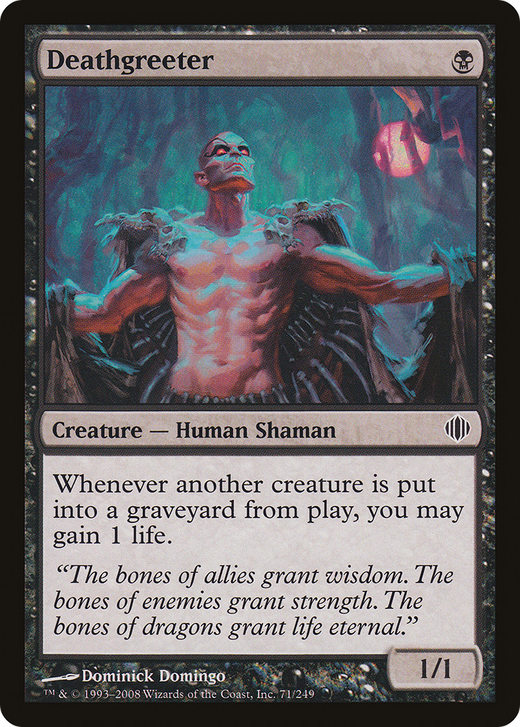 Deathgreeter [Shards of Alara] Foil