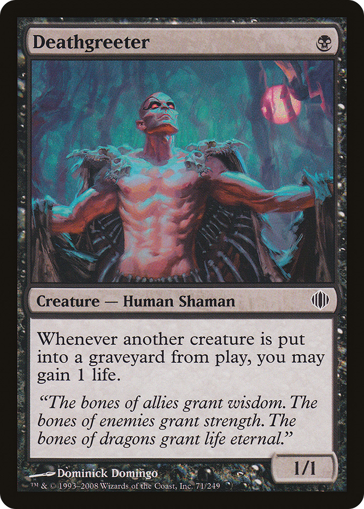 Deathgreeter [Shards of Alara] Foil