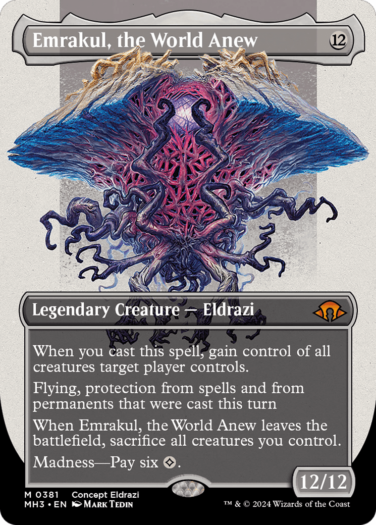 Emrakul, the World Anew (Borderless) [Modern Horizons 3] Foil