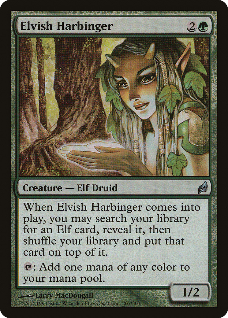 Elvish Harbinger [Lorwyn] Foil