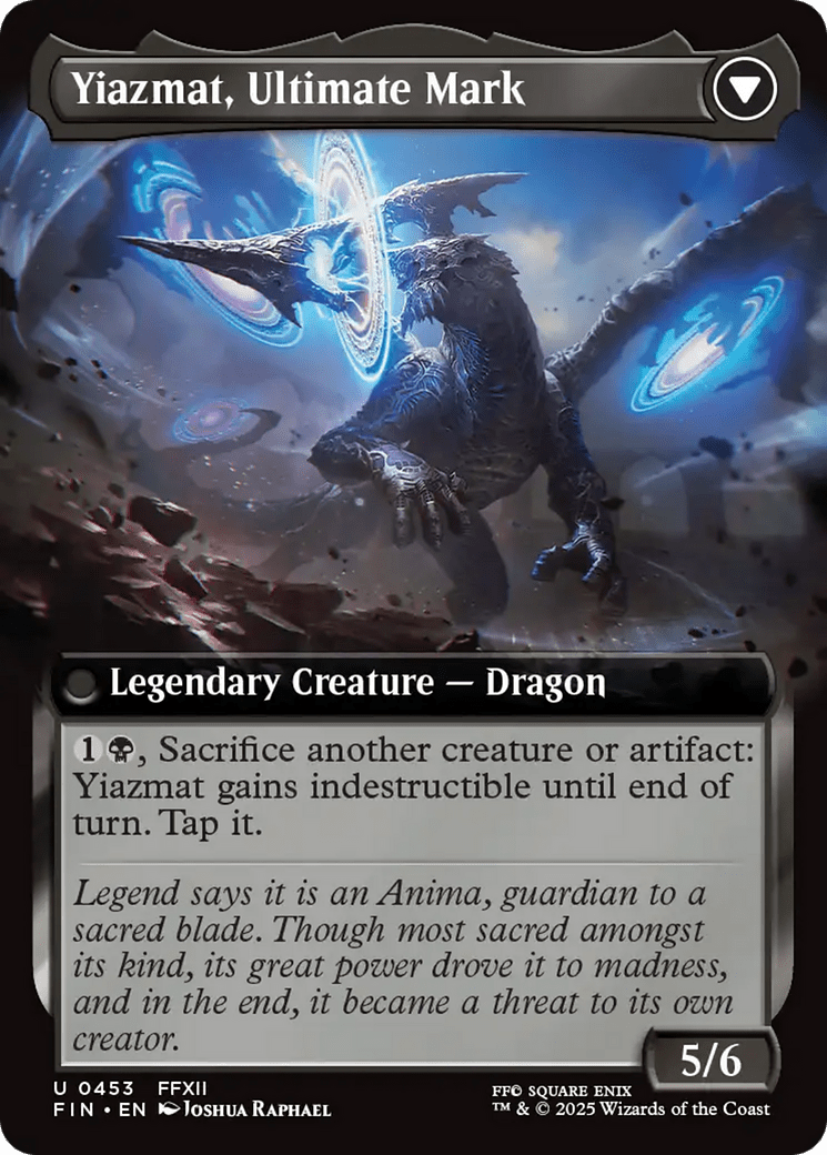 Sidequest: Hunt the Mark // Yiazmat, Ultimate Mark (453) [FINAL FANTASY] : (enchantment, Extended Art)