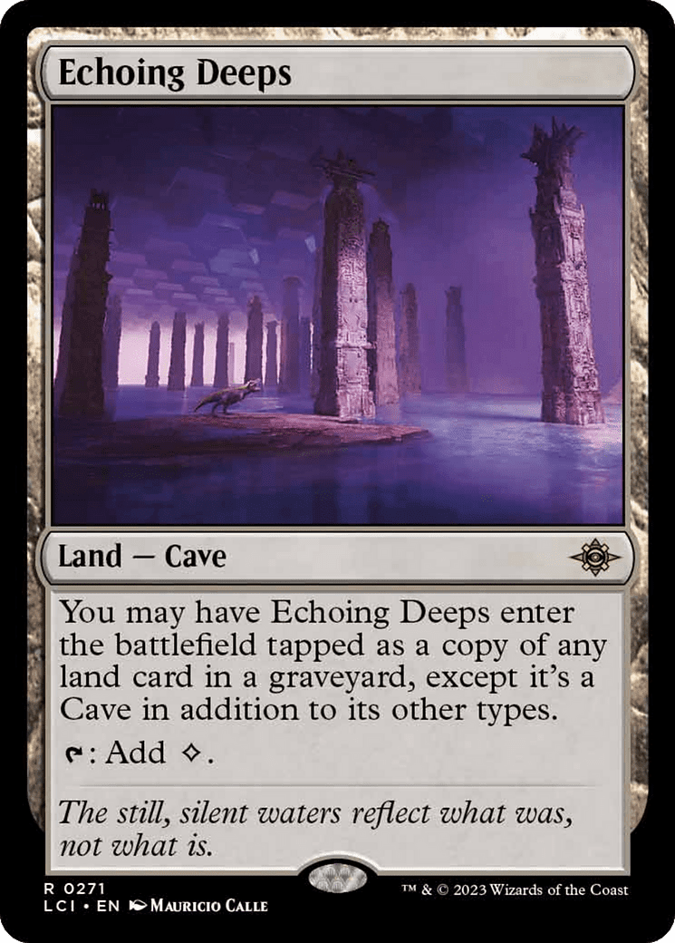 Echoing Deeps [The Lost Caverns of Ixalan] Foil