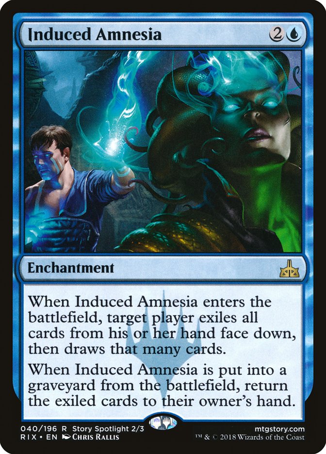 Induced Amnesia 40/196 (Rivals of Ixalan) 