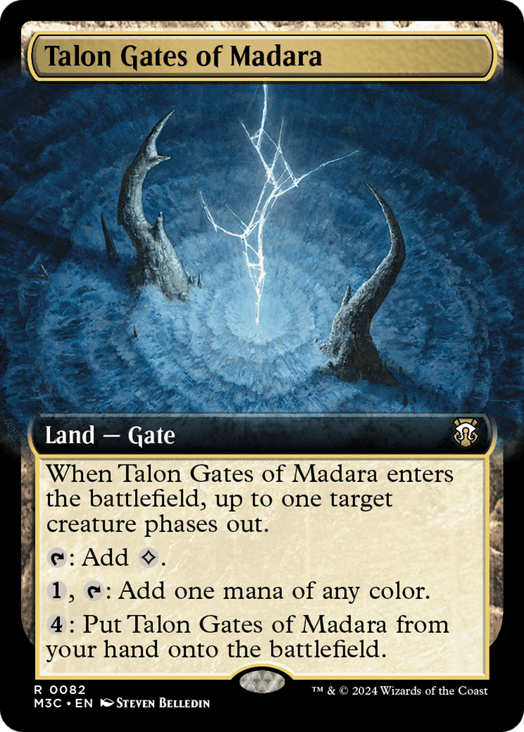 Talon Gates of Madara (Extended Art) [Modern Horizons 3 Commander] Foil