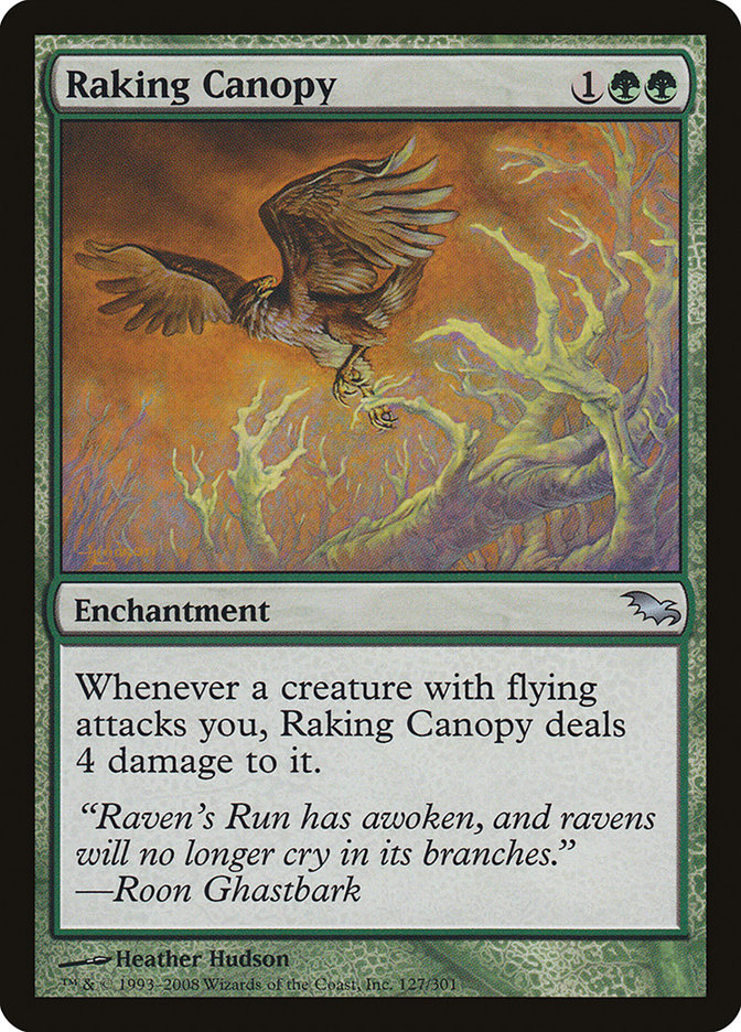 Raking Canopy 127/301 (Shadowmoor) 