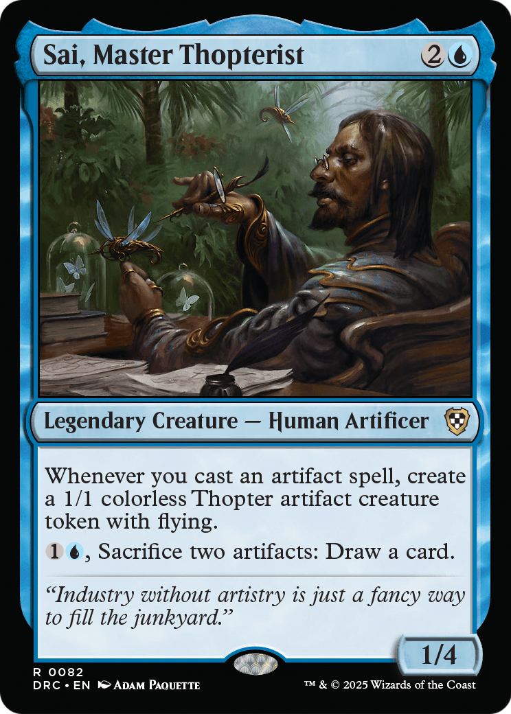 Sai, Master Thopterist (-082) [Commander: Aetherdrift]