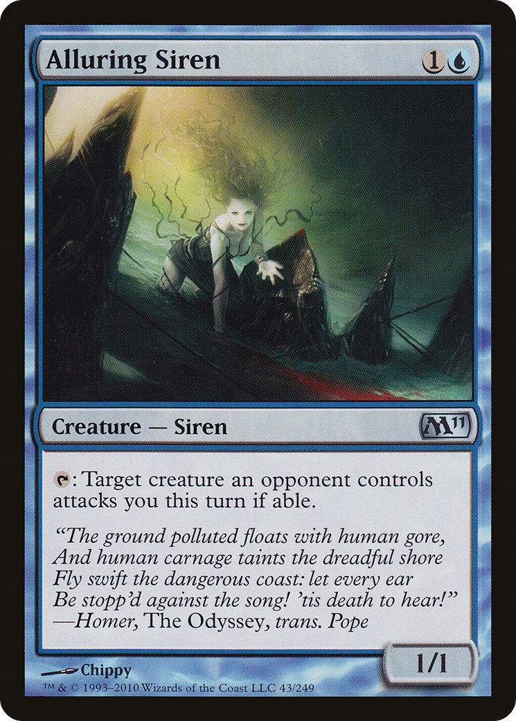 Alluring Siren [Magic 2011] Foil