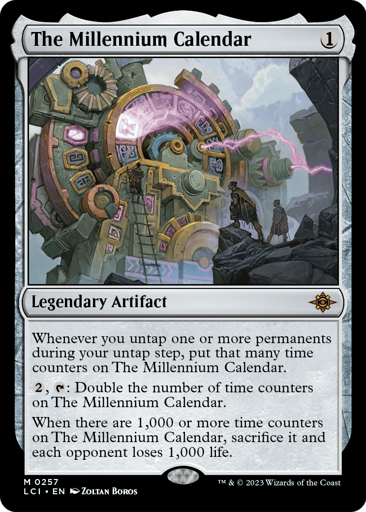 The Millennium Calendar [The Lost Caverns of Ixalan] Foil
