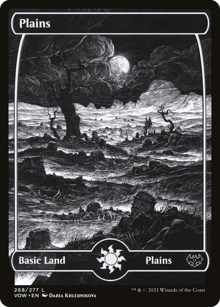 Plains (268) [Innistrad: Crimson Vow] Foil