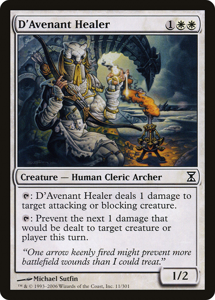 D'Avenant Healer [Time Spiral] Foil