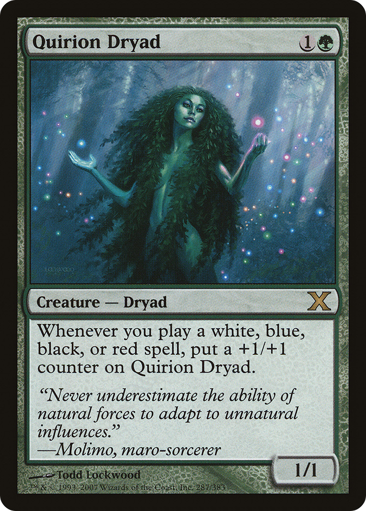 Quirion Dryad [Tenth Edition] Foil