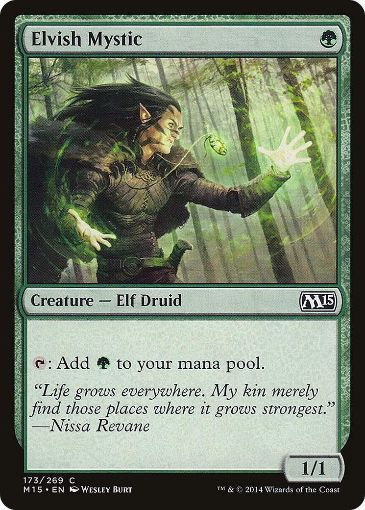 Elvish Mystic [Magic 2015] Foil