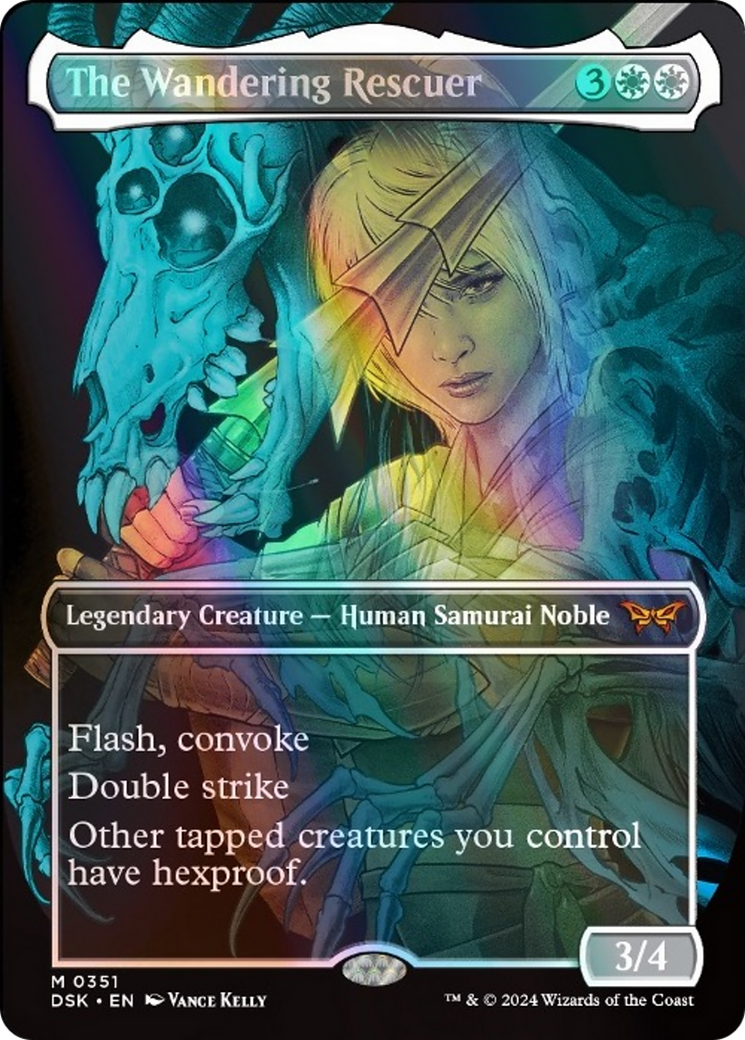 The Wandering Rescuer (Showcase) [Duskmourn: House of Horror] Foil