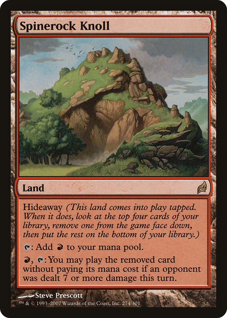 Spinerock Knoll [Lorwyn] Foil