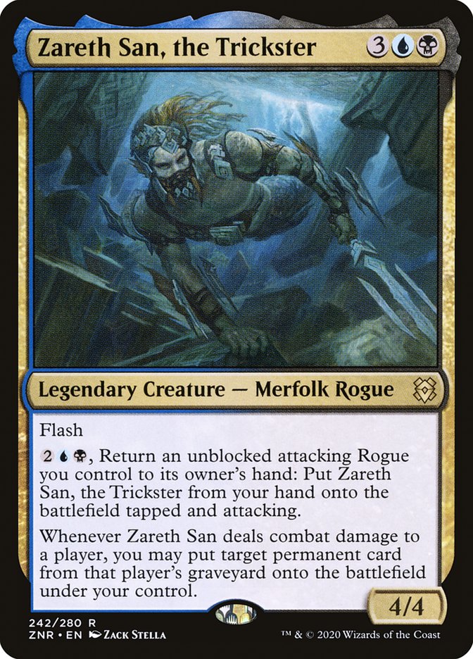 Zareth San, the Trickster 242/280 (Zendikar Rising) 
