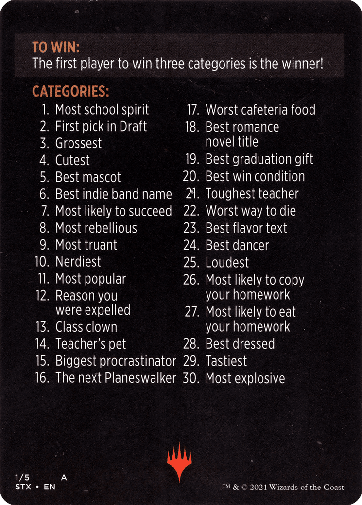Strictly Better // Strictly Better (cont'd) (MSTX-001) - Strixhaven: School of Mages Minigames