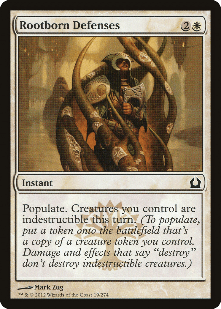 Rootborn Defenses [Return to Ravnica] Foil