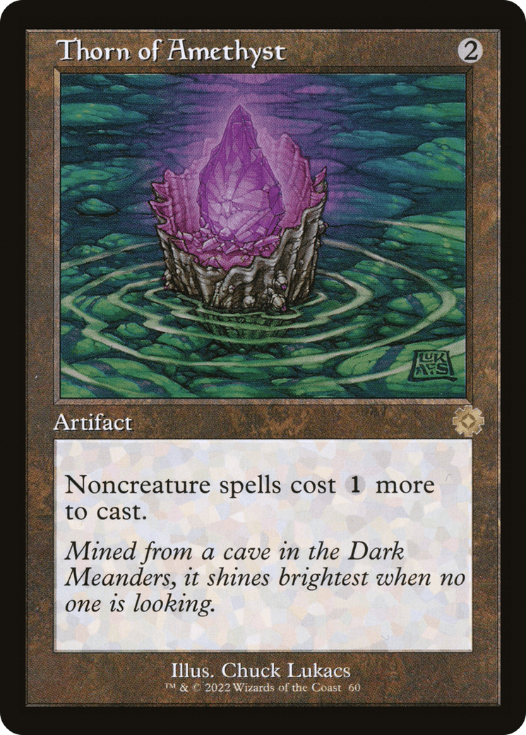 Thorn of Amethyst (Retro) [The Brothers' War Retro Artifacts] Foil