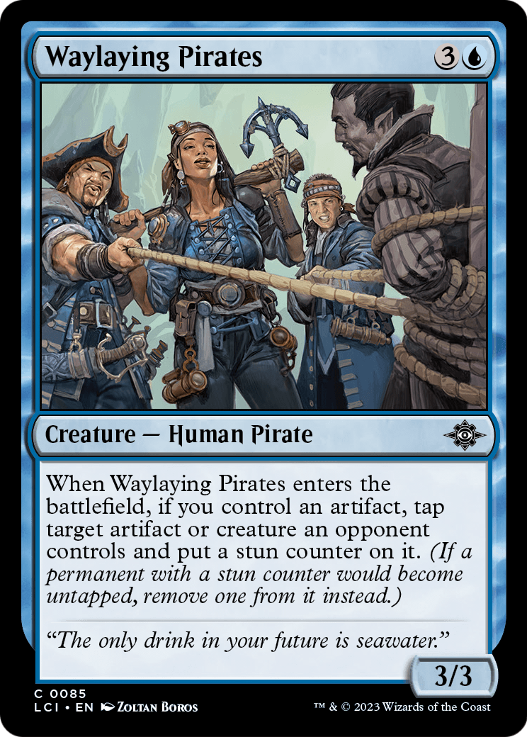Waylaying Pirates [The Lost Caverns of Ixalan] Foil