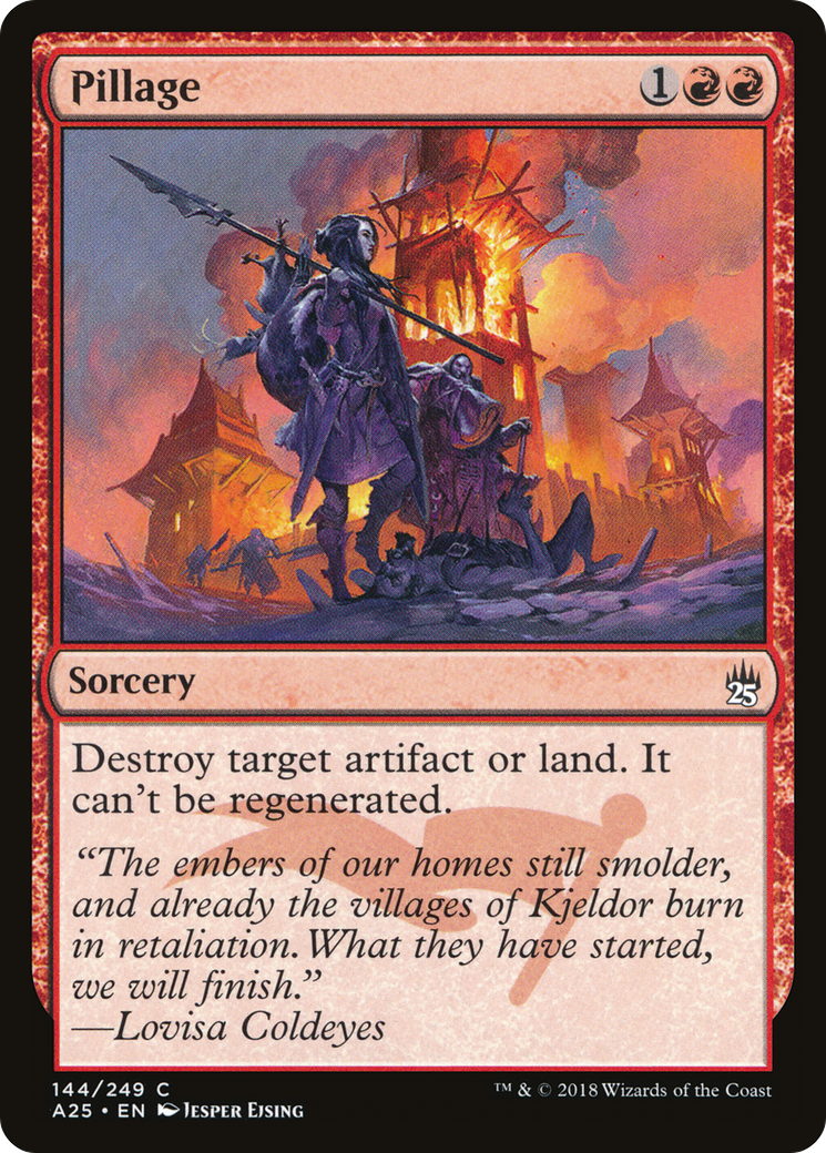 Pillage [Masters 25] Foil