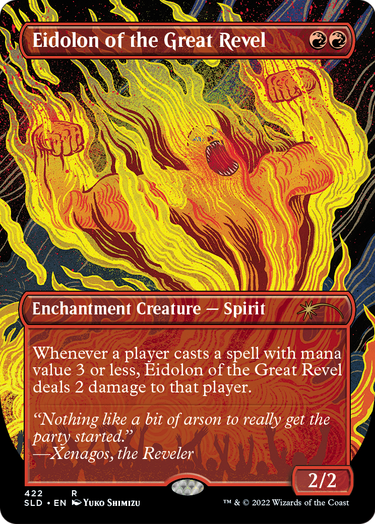 Eidolon of the Great Revel (Borderless) [Secret Lair Drop Series] Foil
