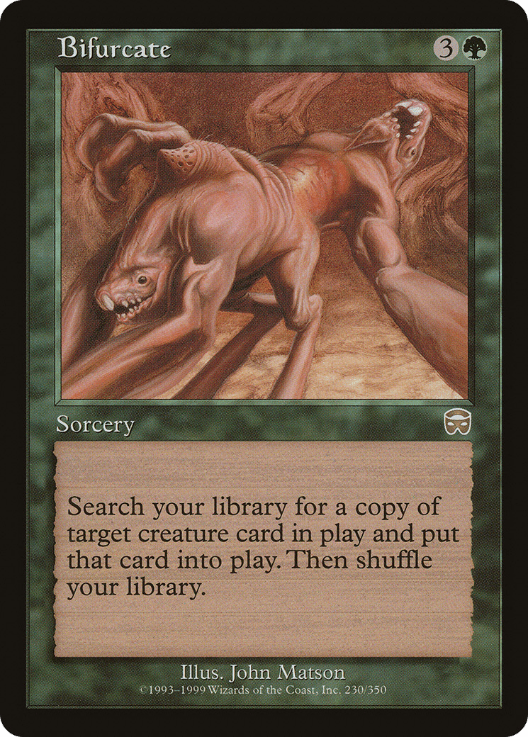 Bifurcate (MMQ-230) - Mercadian Masques Foil