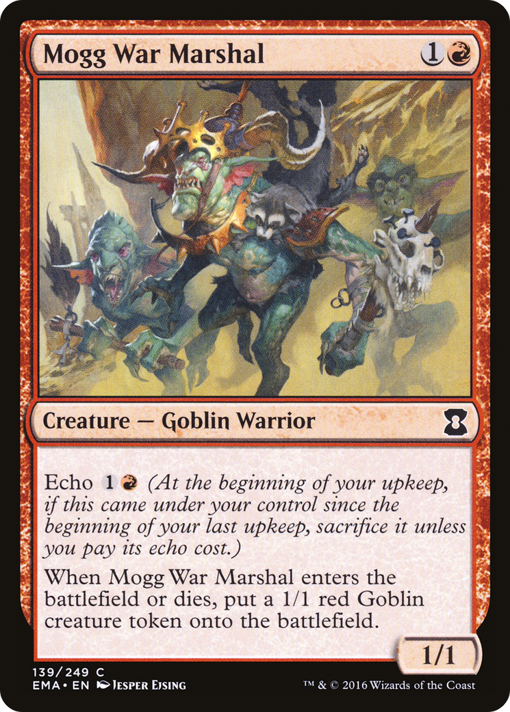 Mogg War Marshal [Eternal Masters] Foil