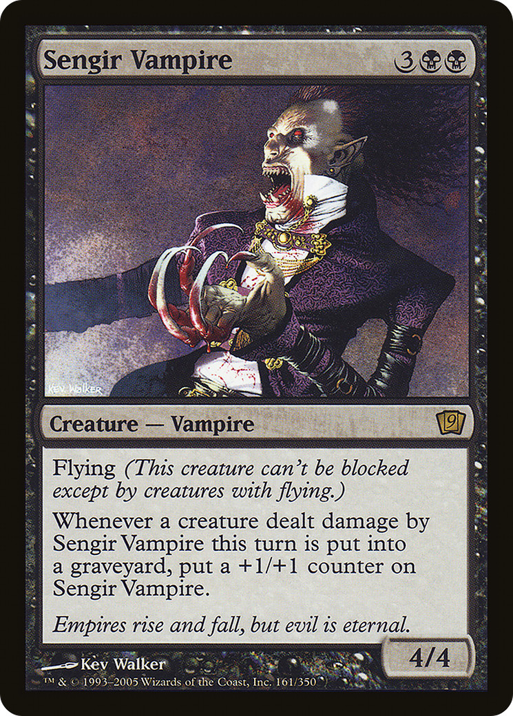 Sengir Vampire [Ninth Edition] Foil