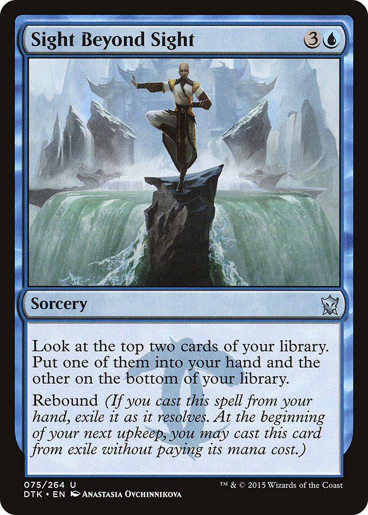 Sight Beyond Sight [Dragons of Tarkir] Foil