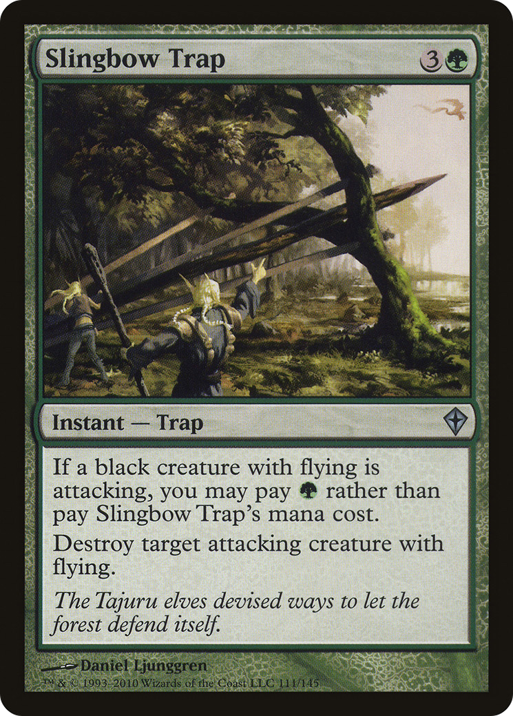 Slingbow Trap [Worldwake] Foil
