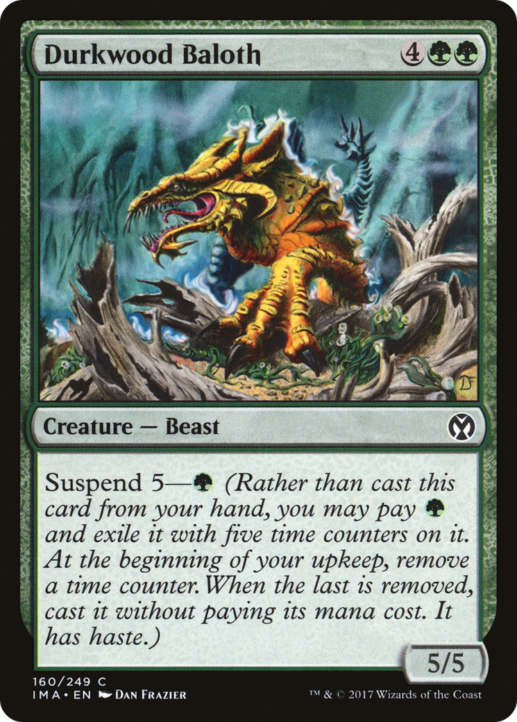 Durkwood Baloth [Iconic Masters] Foil