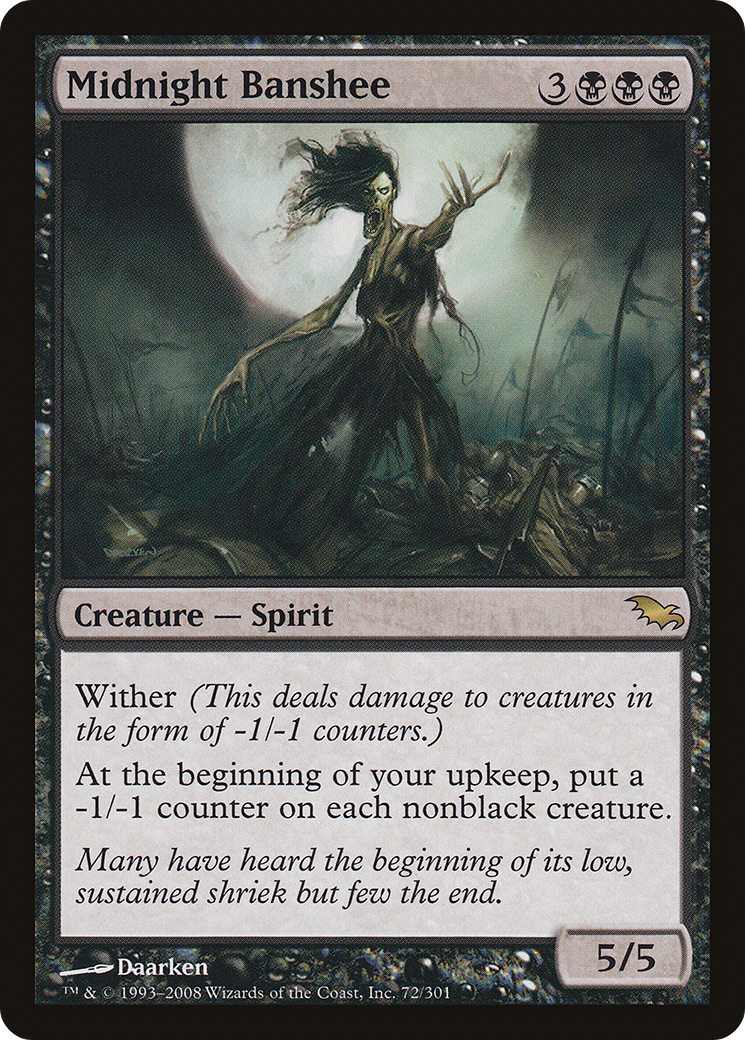 Midnight Banshee [Shadowmoor] Foil