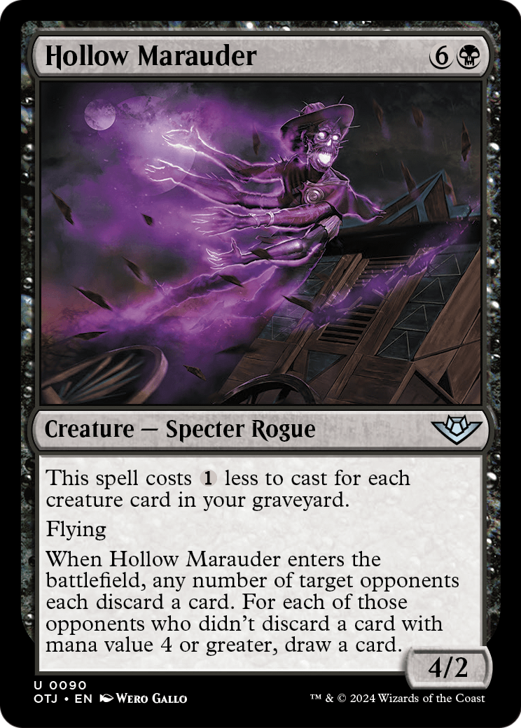 Hollow Marauder [Outlaws of Thunder Junction] Foil