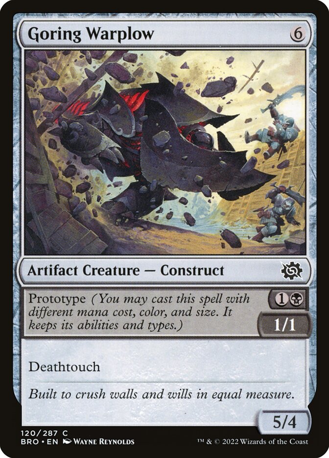 Goring Warplow 120/287 (The Brothers' War) 