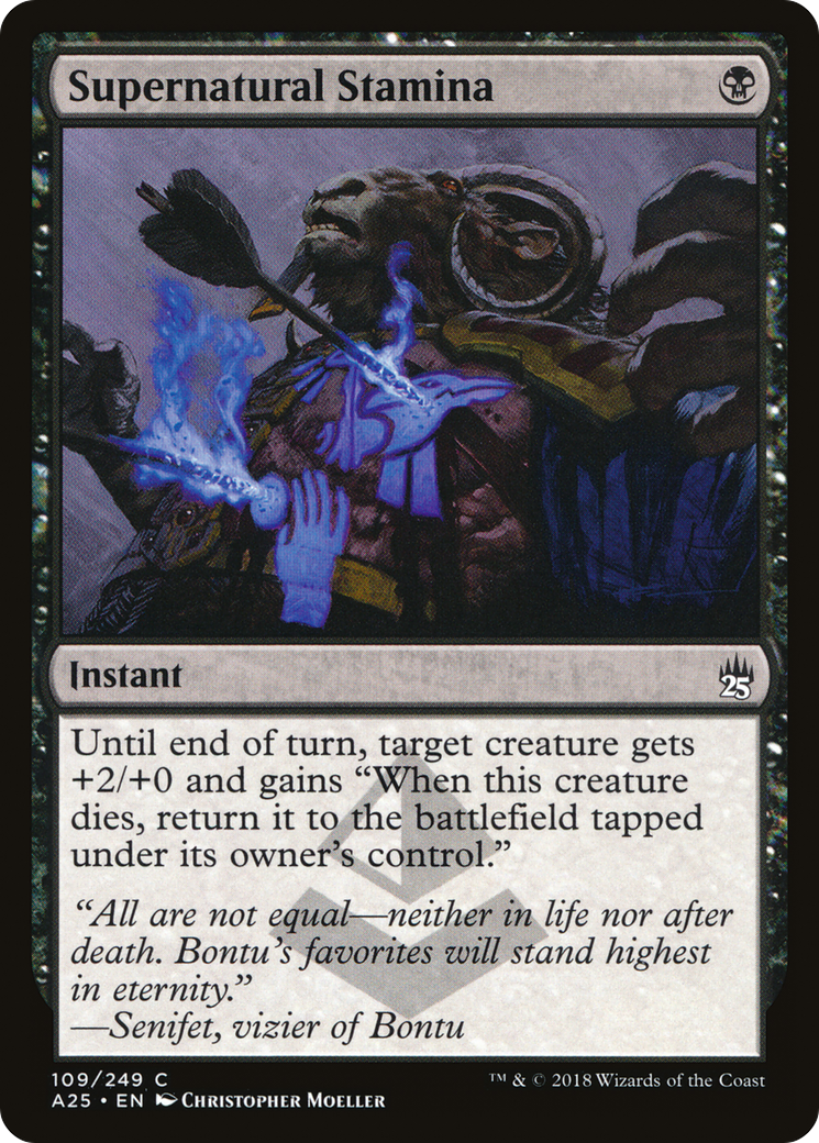 Supernatural Stamina [Masters 25] Foil