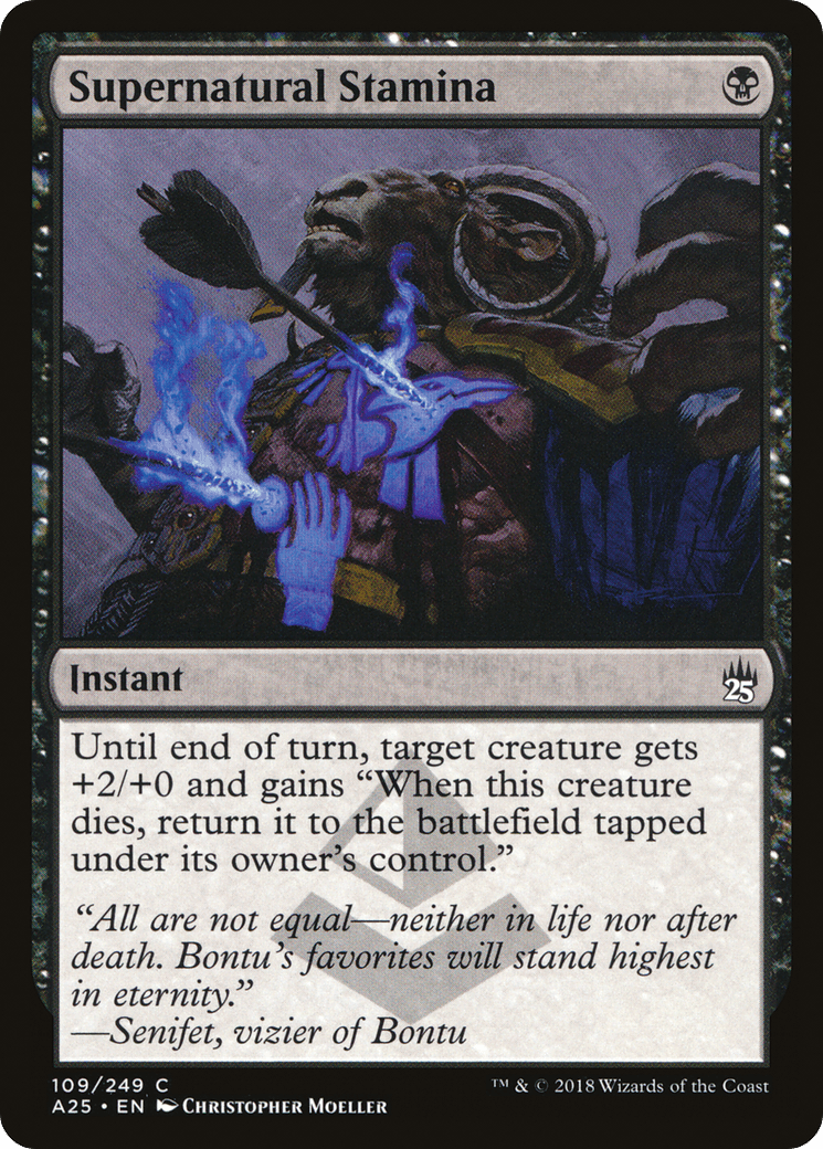 Supernatural Stamina [Masters 25] Foil