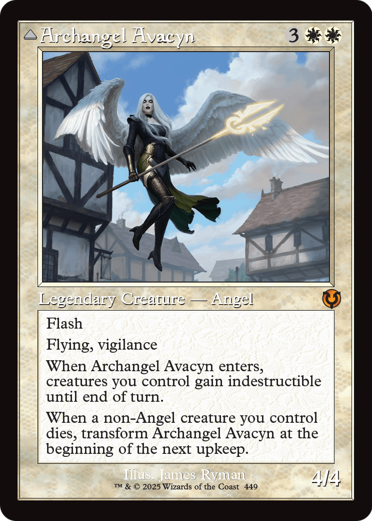 Archangel Avacyn // Avacyn, the Purifier (Retro Frame) (-449) [Innistrad Remastered]