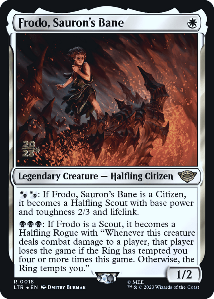 Frodo, Sauron's Bane [The Lord of the Rings: Tales of Middle-Earth Prerelease Promos]