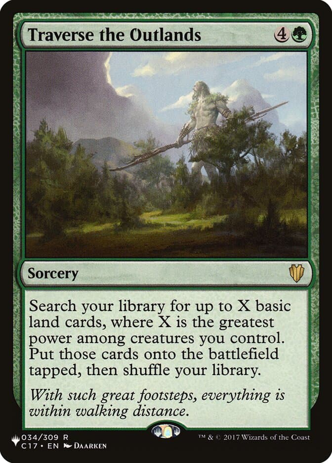 Traverse the Outlands |  (C17-34) [The List]