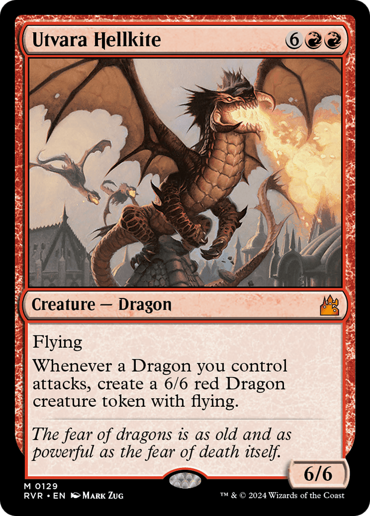 Utvara Hellkite [Ravnica Remastered] Foil