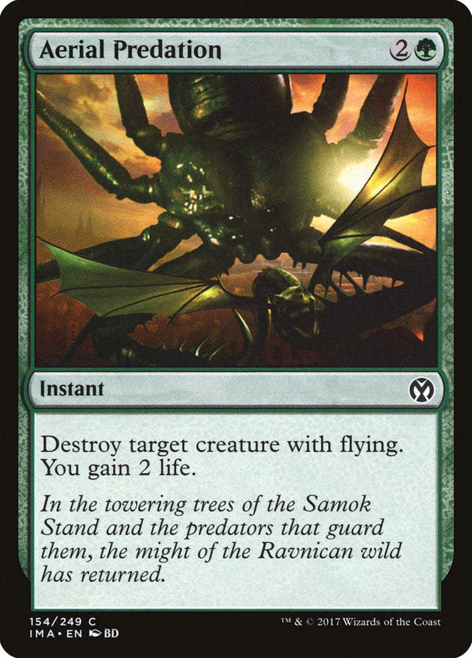 Aerial Predation 154/249 (Iconic Masters)  - Foil
