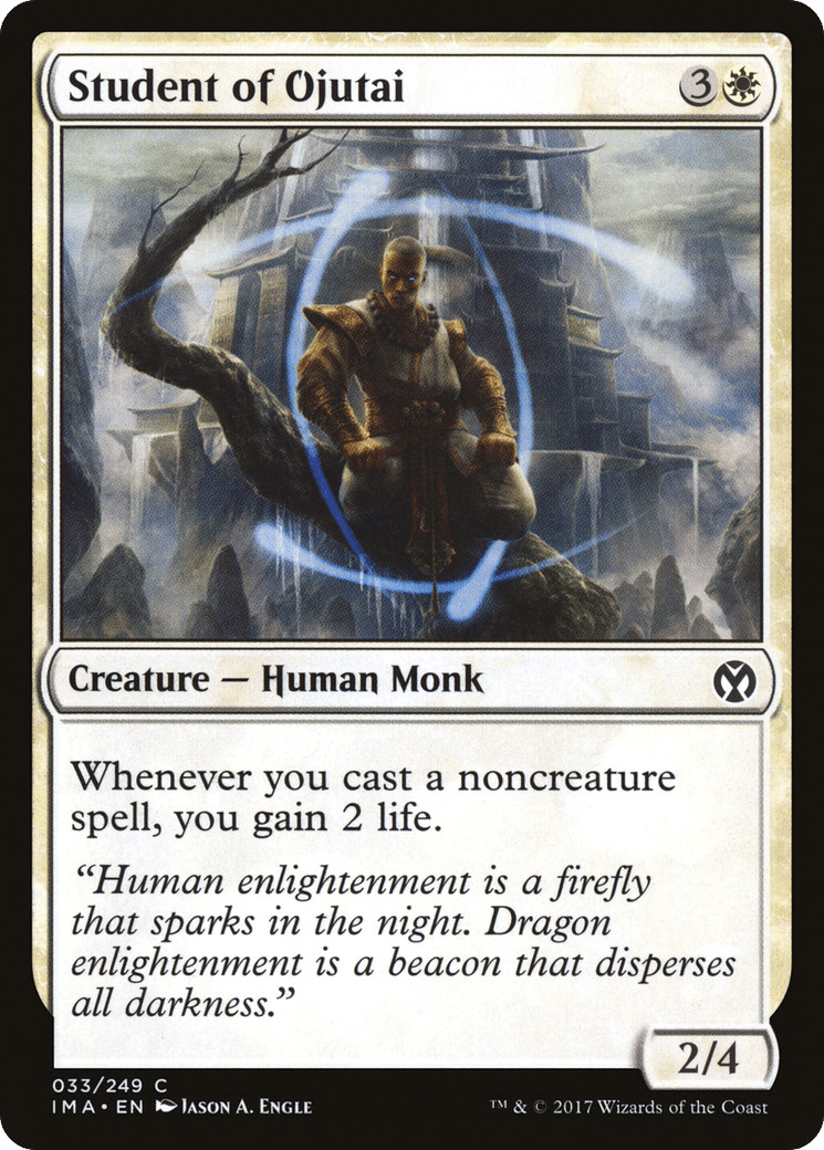 Student of Ojutai [Iconic Masters] Foil