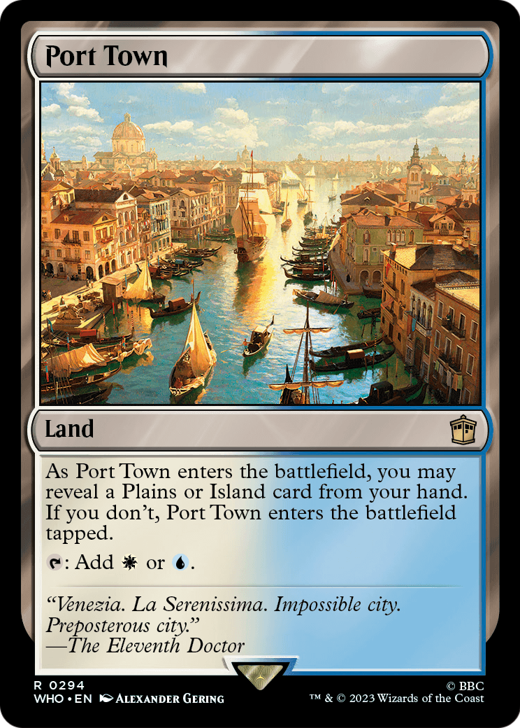Port Town [Doctor Who] Foil