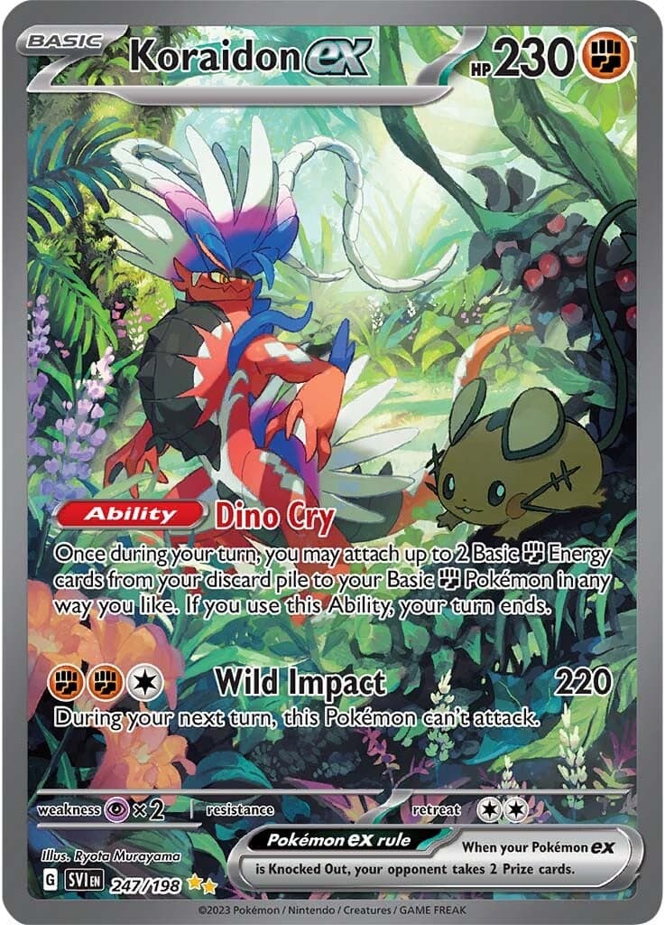 Koraidon ex 247/198 - SV01 Scarlet & Violet Base Set Holofoil